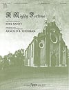 A Mighty Fortress Handbell sheet music cover